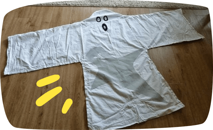 disfraces de Halloween fantasma