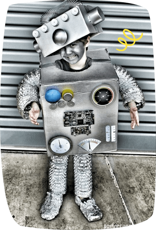 disfraces de halloween robot