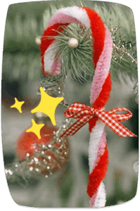 manualidades navidena chenille