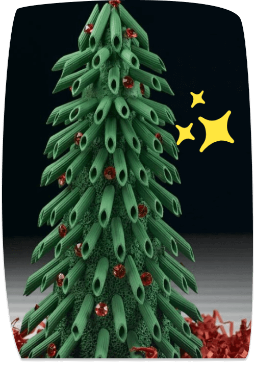 manualidades navidenas arbol con penne