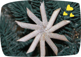 manualidades navidenas estrella con pasta